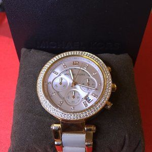 MICHAEL KORS Parker Rose Gold-Tone Watch